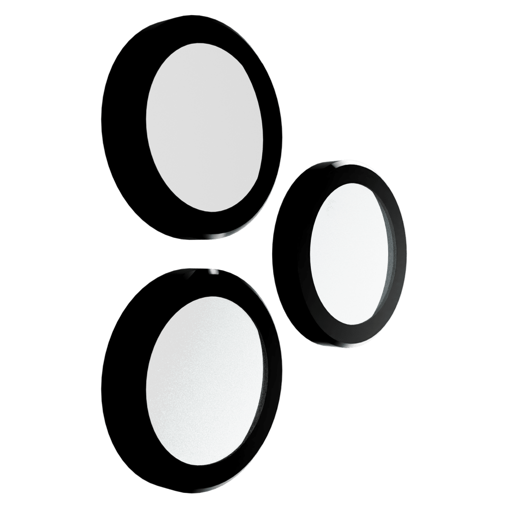Cellhelmet Tempered Glass Camera Screen Protector (Individual Lens Covers) for Apple iPhone 16 Pro / iPhone 16 Pro Max by Cellhelmet