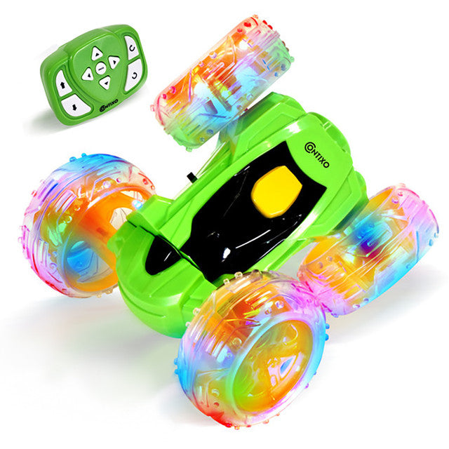 Contixo RC Stunt Car 4WD - 360 Spins, LED Lights by Contixo