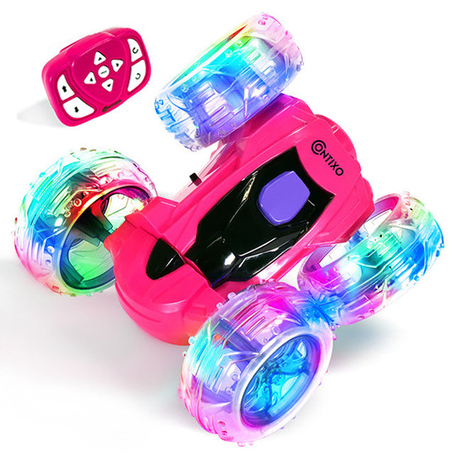Contixo RC Stunt Car 4WD - 360 Spins, LED Lights by Contixo