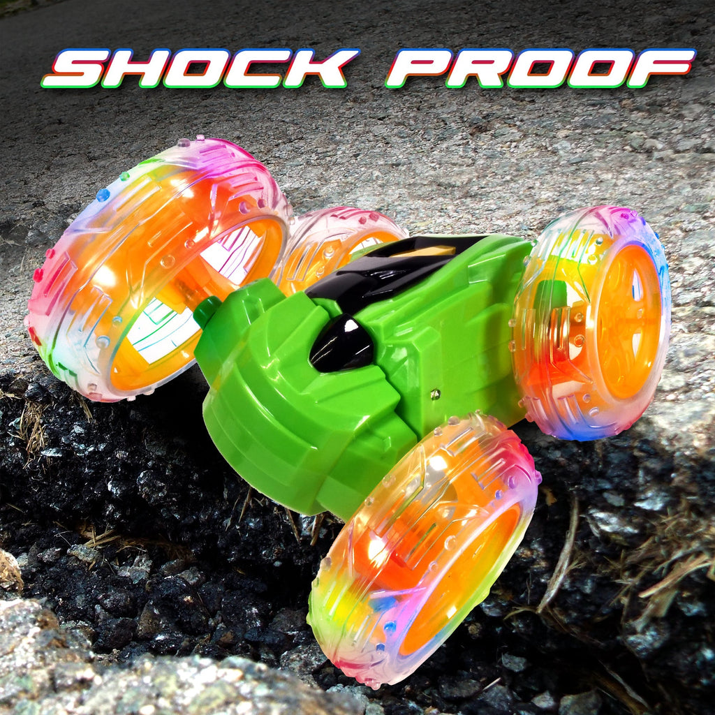 Contixo RC Stunt Car 4WD - 360 Spins, LED Lights by Contixo