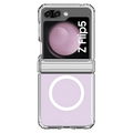 ITSkins Hybrid_R Clear Hinge MagSafe Case for Samsung Galaxy Z Flip5 by ITSkins