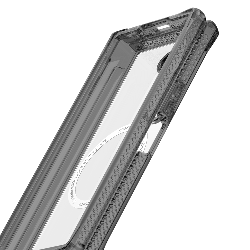 ITSkins Hybrid_R Clear Hinge MagSafe Case for Samsung Galaxy Z Fold6 by ITSkins