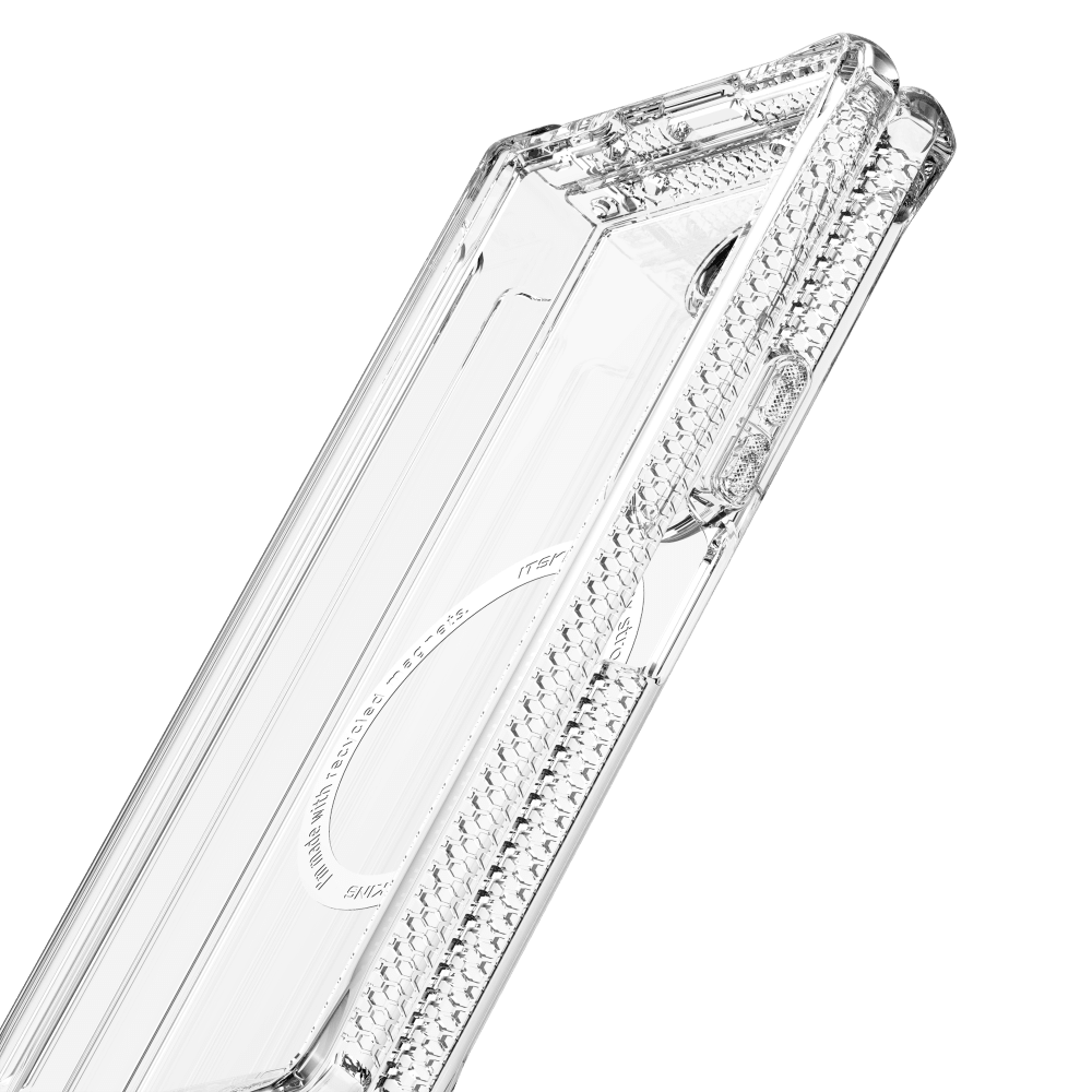 ITSkins Hybrid_R Clear Hinge MagSafe Case for Samsung Galaxy Z Fold6 by ITSkins
