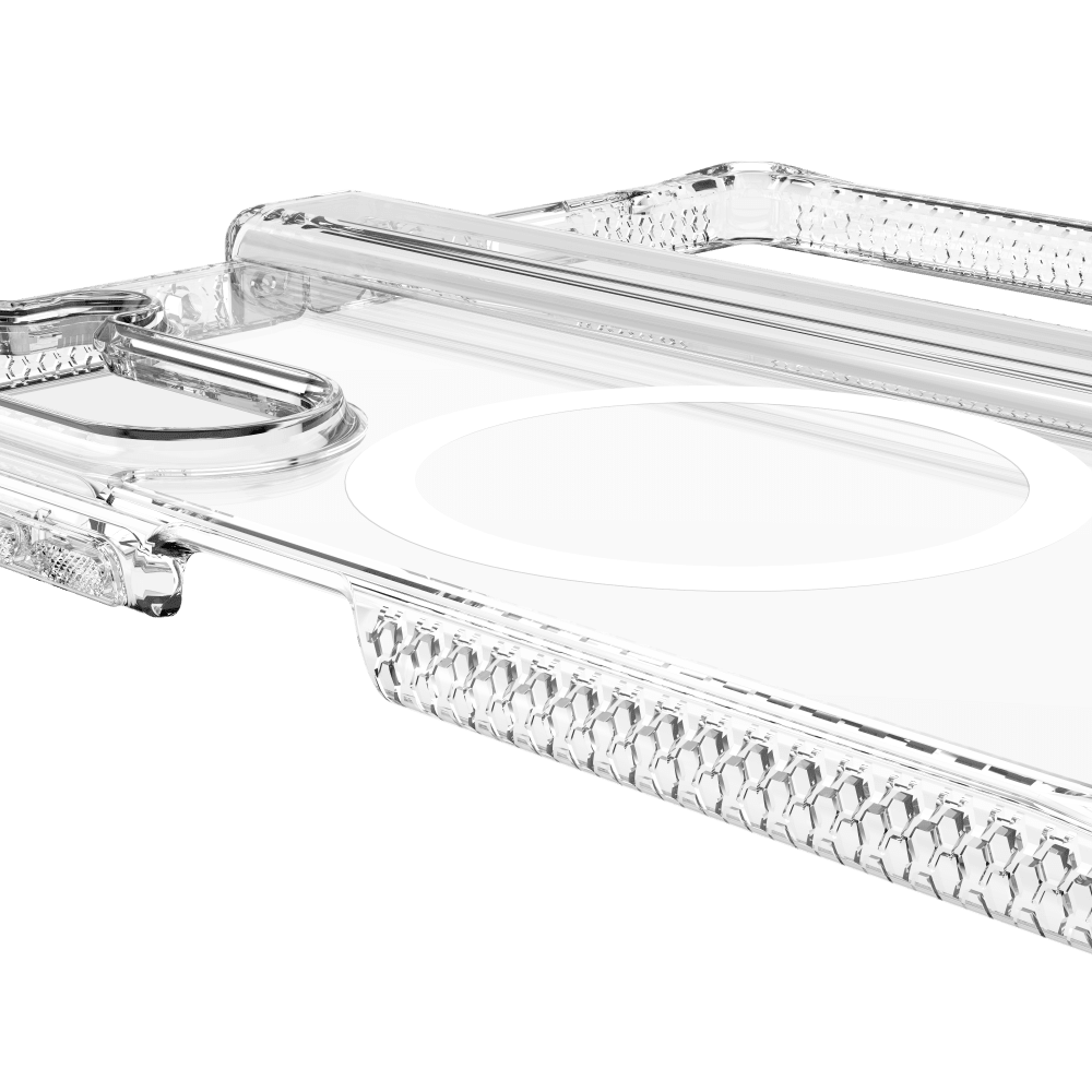 ITSkins Hybrid_R Clear Hinge MagSafe Case for Samsung Galaxy Z Fold6 by ITSkins