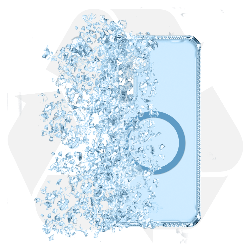ITSkins Hybrid_R Vapor MagSafe Case for Samsung Galaxy S25 Plus by ITSkins