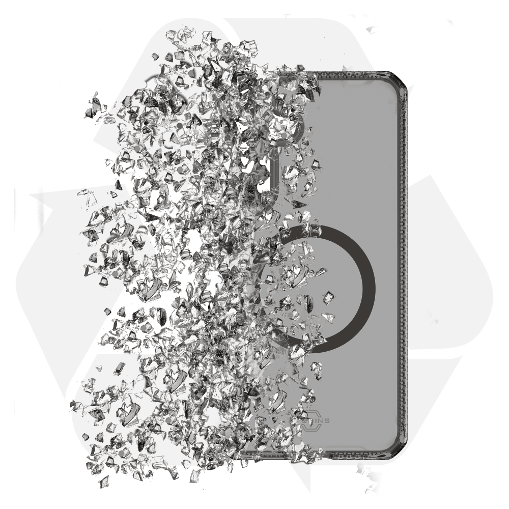ITSkins Hybrid_R Vapor MagSafe Case for Samsung Galaxy S25 Plus by ITSkins