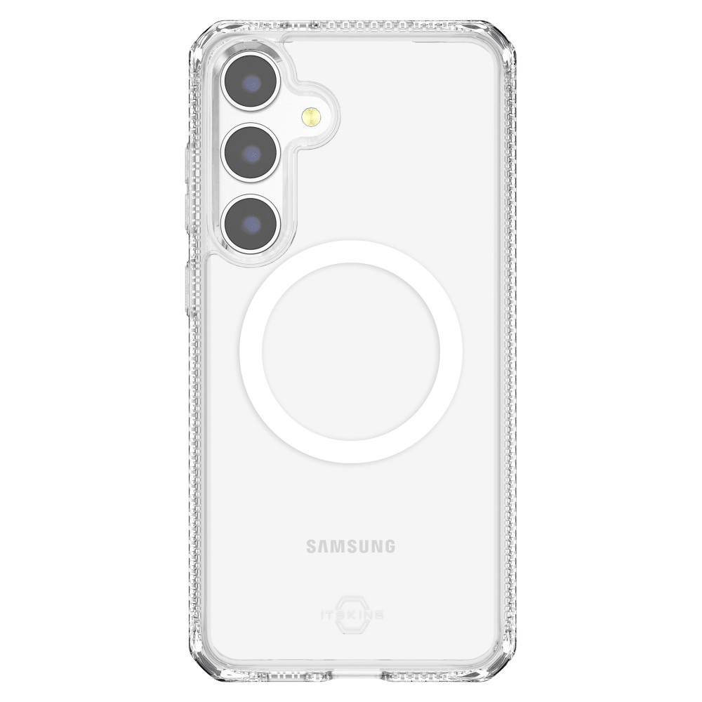 ITSkins Hybrid_R Clear MagSafe Case for Samsung Galaxy S25 by ITSkins
