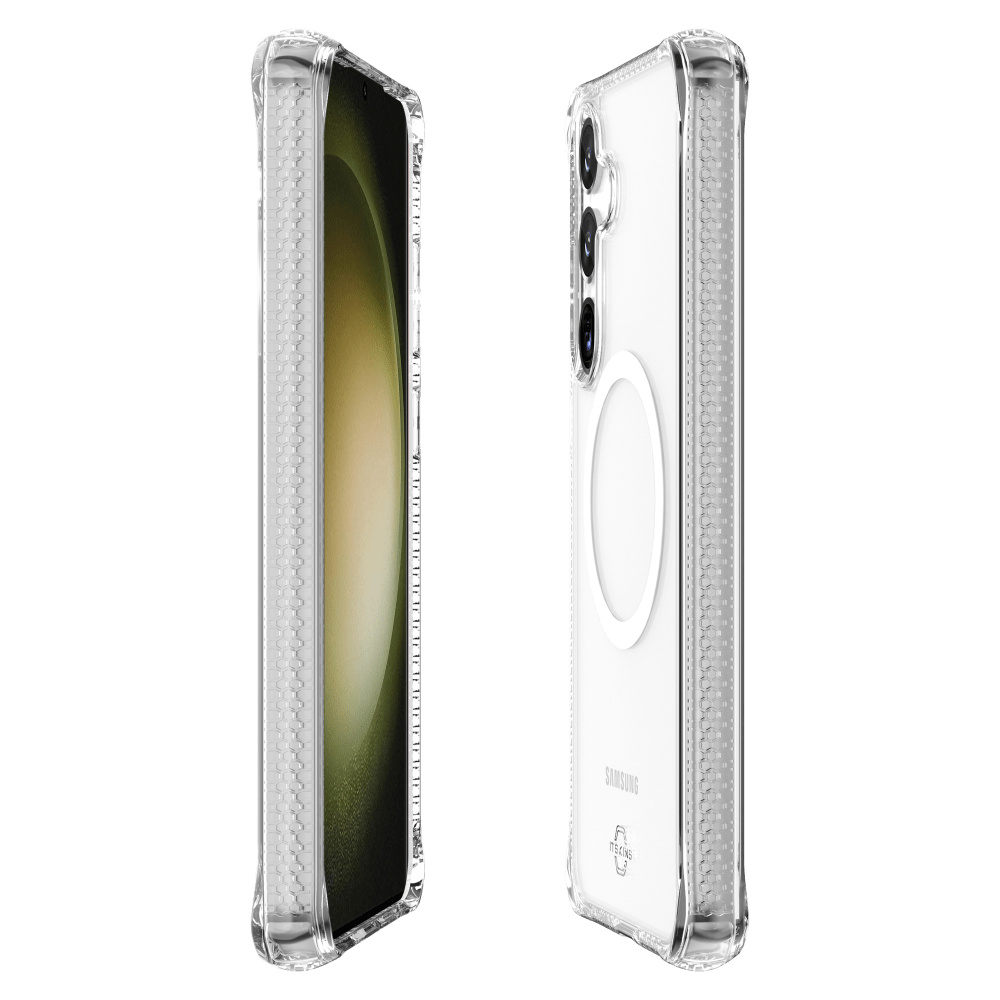 ITSkins Hybrid_R Clear MagSafe Case for Samsung Galaxy S25 by ITSkins