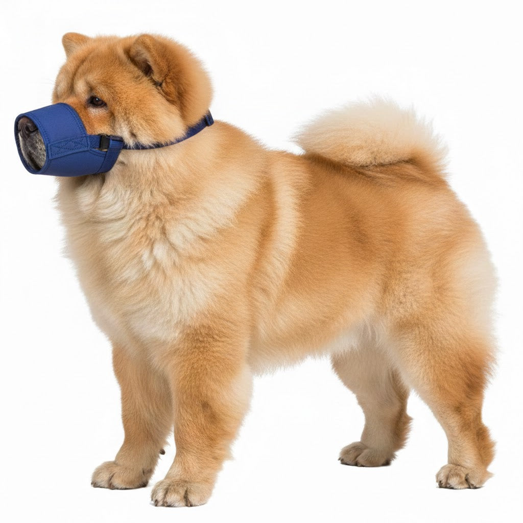 10 Pack Quick Muzzle for Short Snout Dogs Chow Muzzle Small-Large