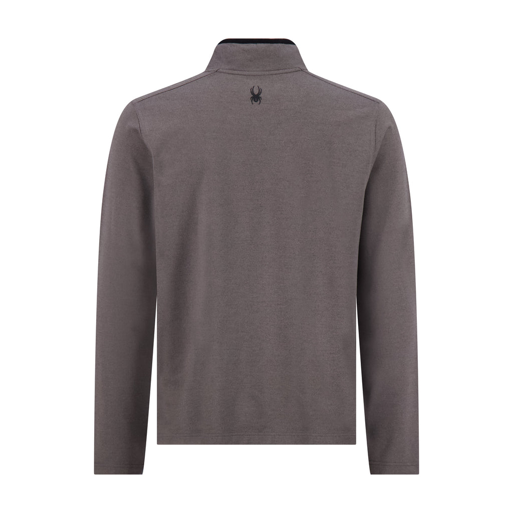 Mens Marled French Terry Quarter Snap - Polar by Spyder