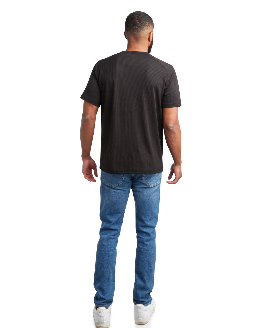 Mens Short Sleeve Henley - Black by Spyder