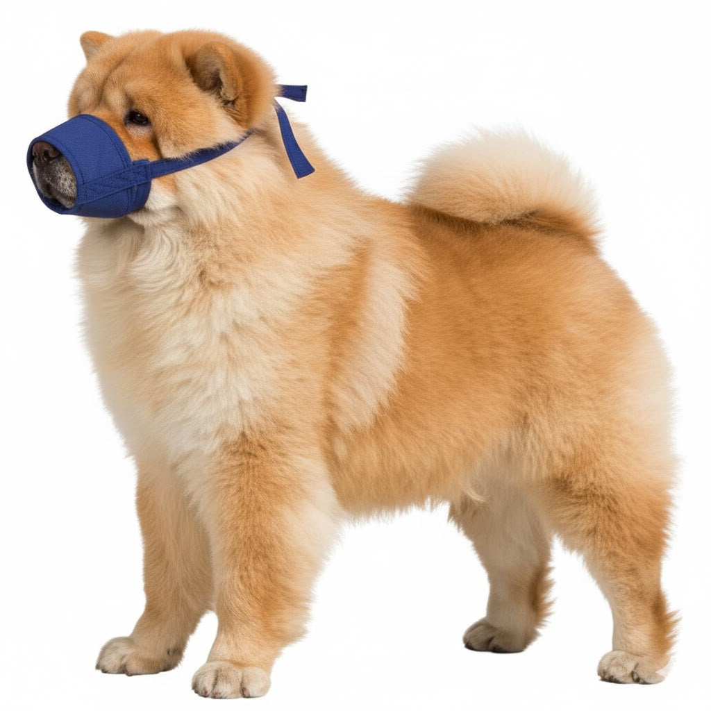 Quick Muzzle for Short Snout Dogs Chow Muzzle Small-Large