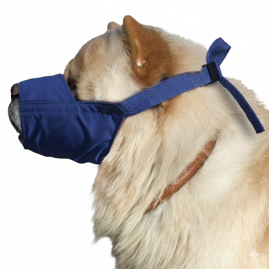 Quick Muzzle for Short Snout Dogs Chow Muzzle Small-Large