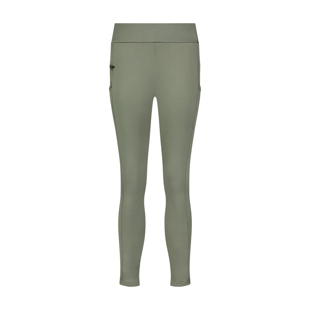 Womans Polar Fleece Bonded Leggings - Agave by Spyder