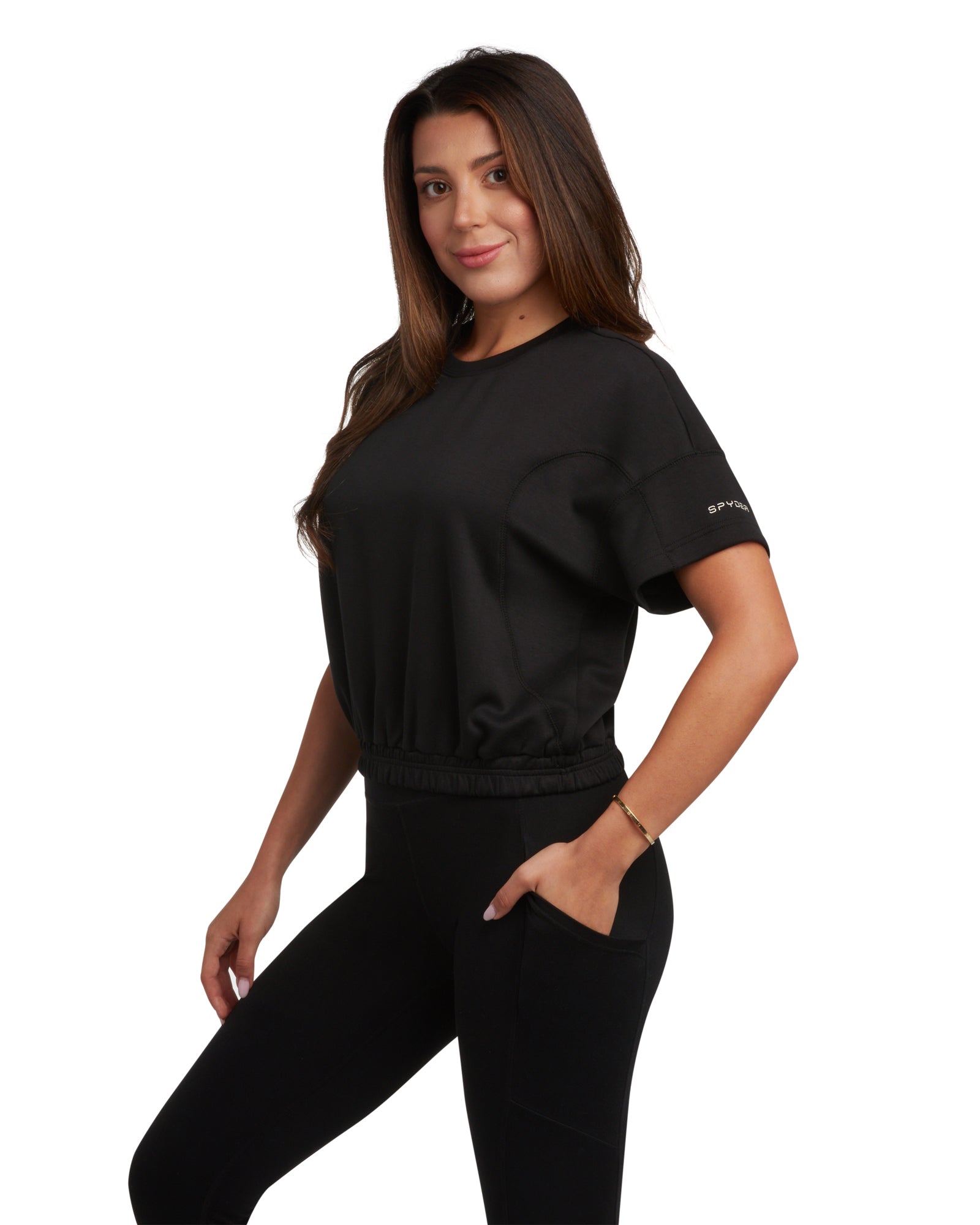 Womens Harmony Boxy - Black by Spyder