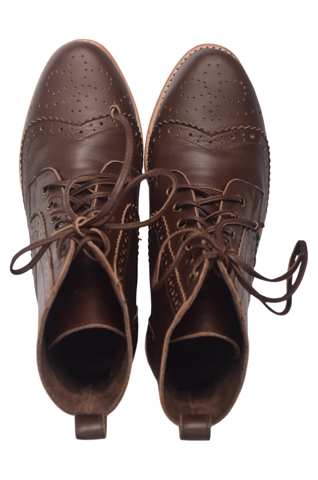 Salstice Brogue Leather Boots