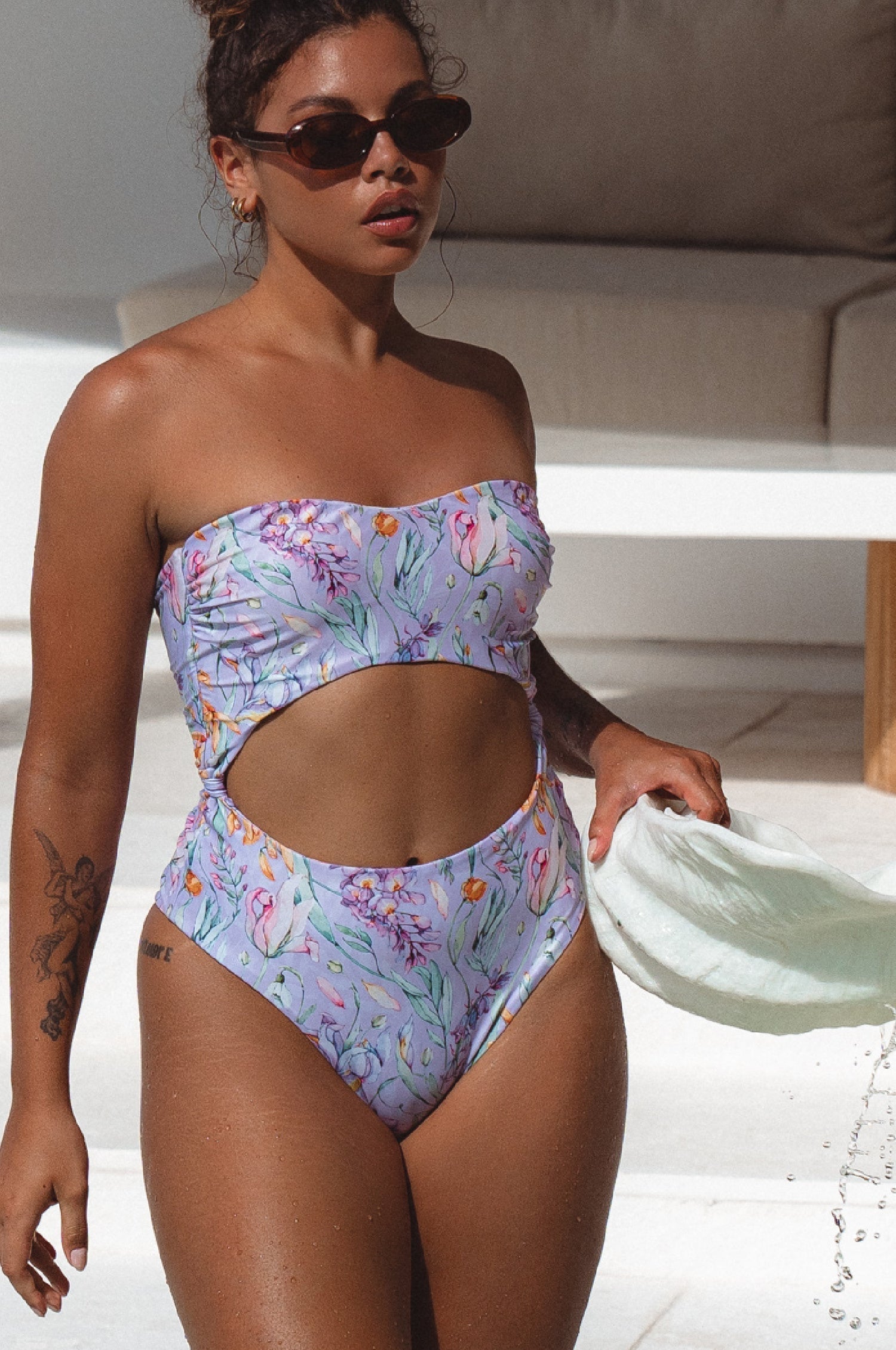 San Leo One Piece Cut-Out Swimsuit