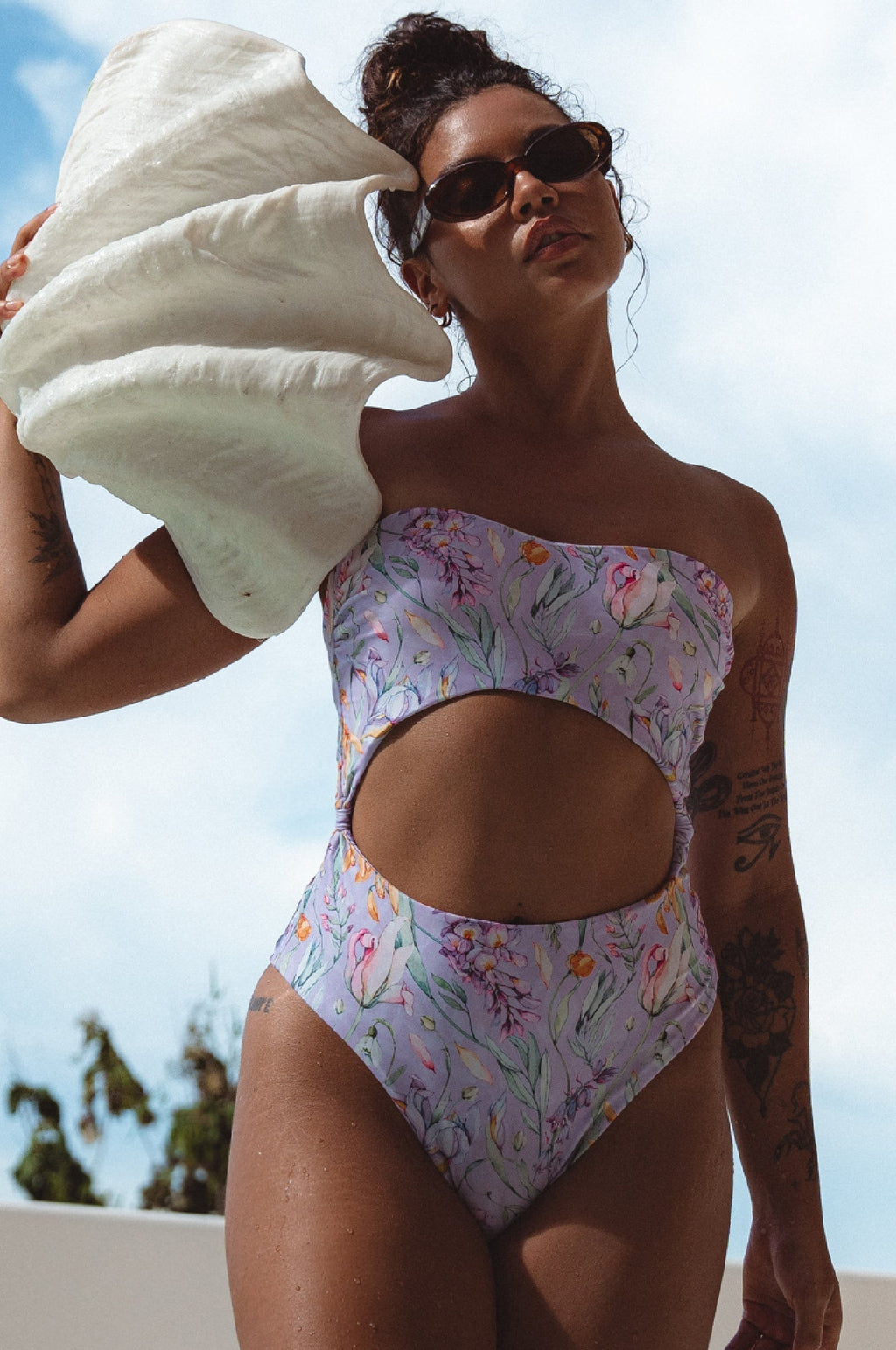 San Leo One Piece Cut-Out Swimsuit