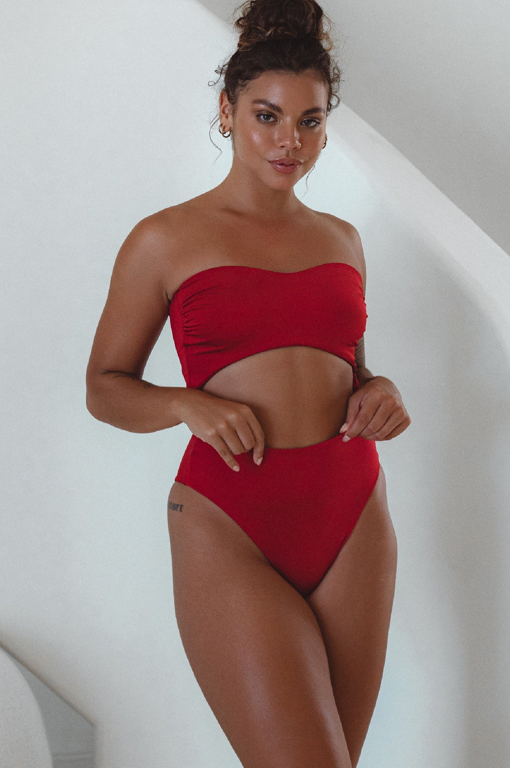 San Leo One Piece Cut-Out Swimsuit