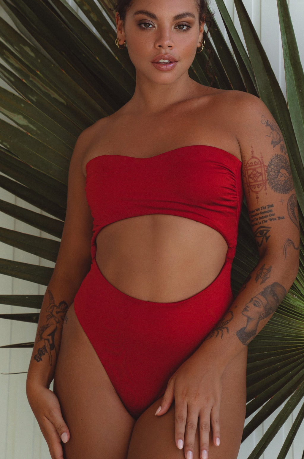 San Leo One Piece Cut-Out Swimsuit