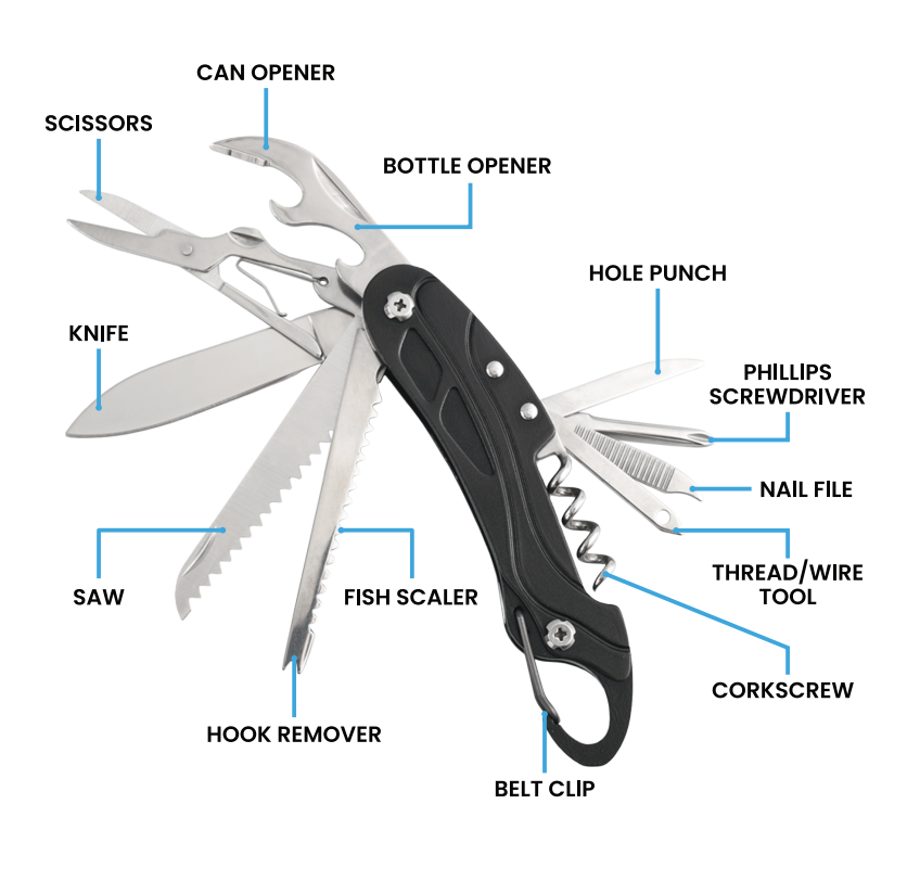 DIY 13-in-1 Knife