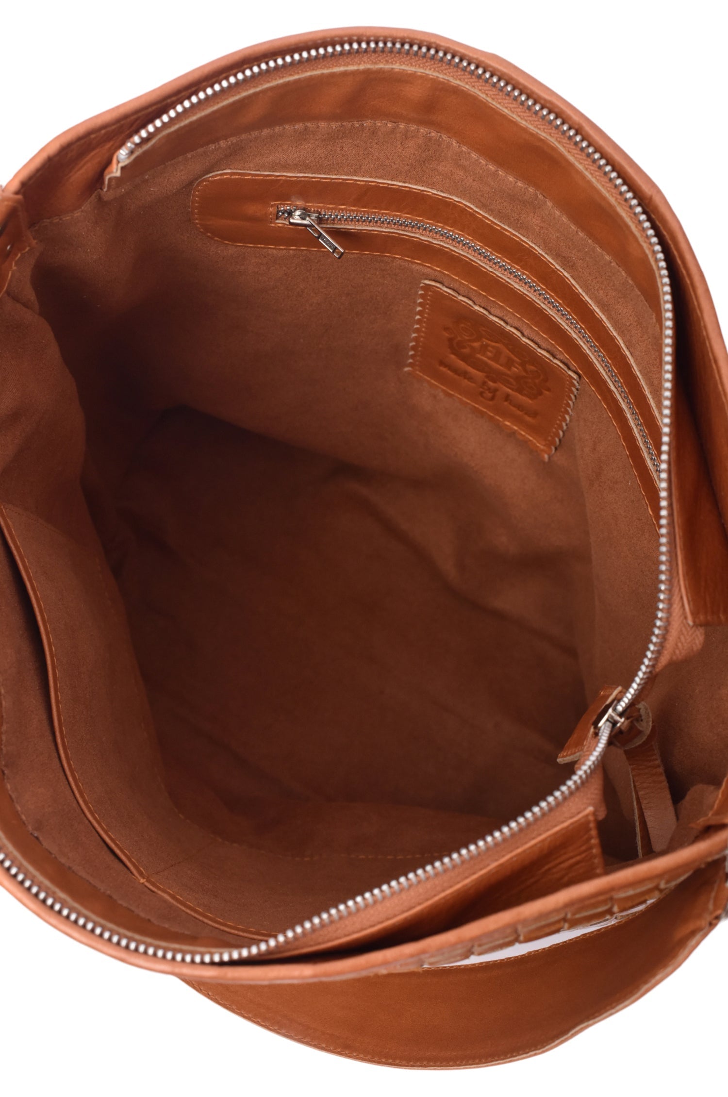 Soho Lane Woven Leather Shoulder Bag