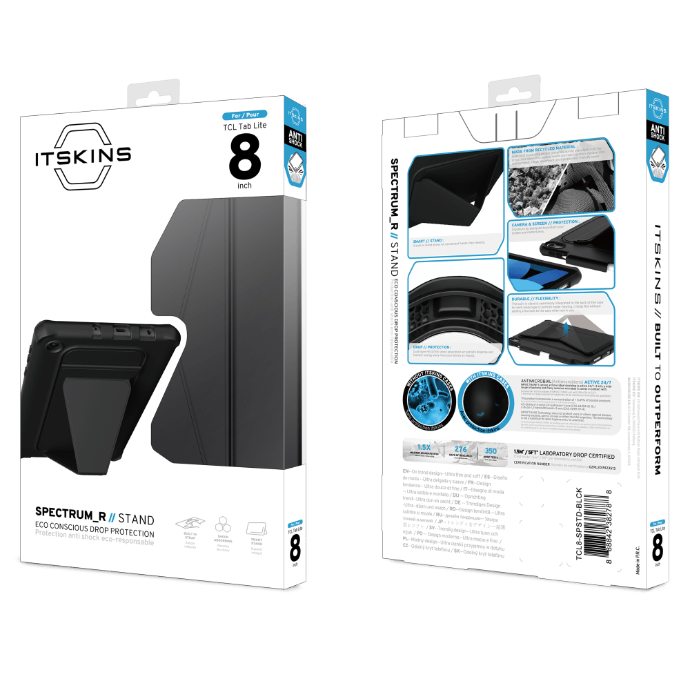 ITSkins Spectrum_R Stand Case for TCL Tab 8 by ITSkins