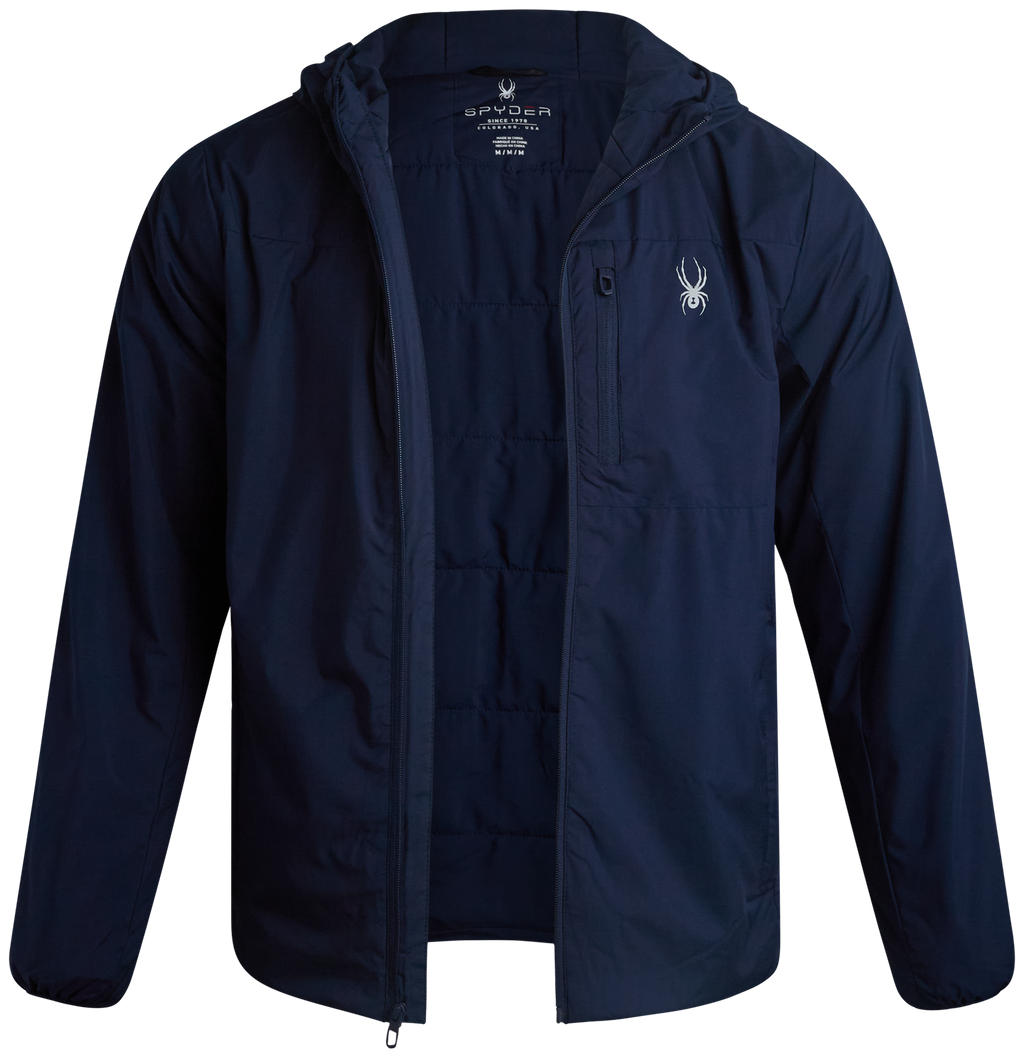 Mens Spyder Lite Jacket - True Navy by Spyder