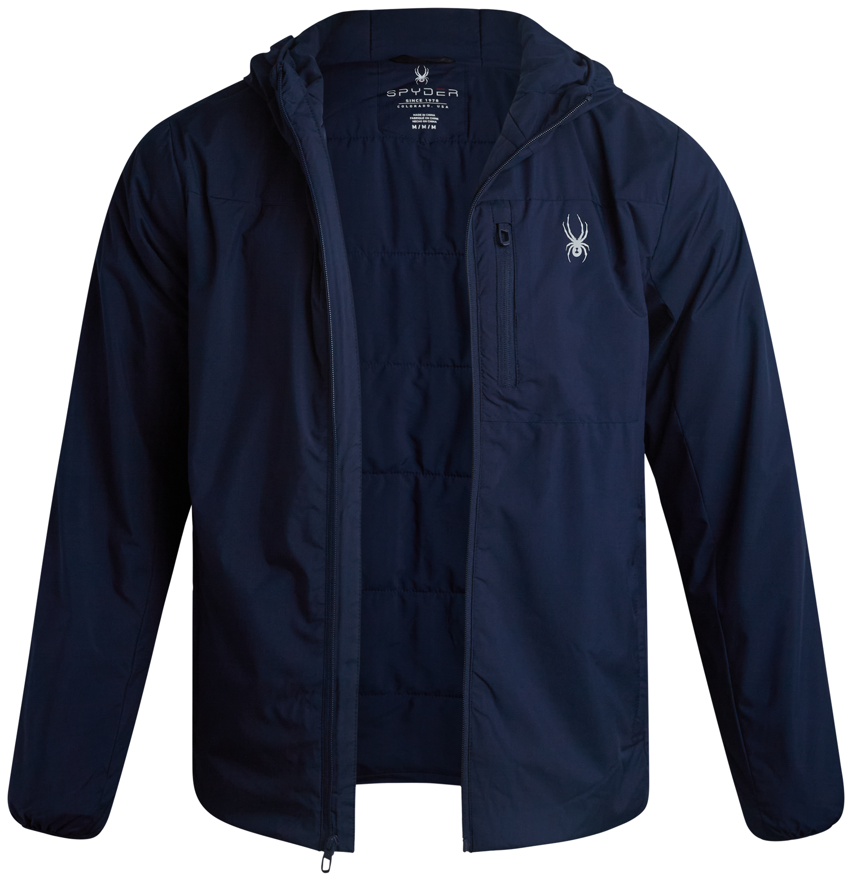 Mens Spyder Lite Jacket - True Navy by Spyder