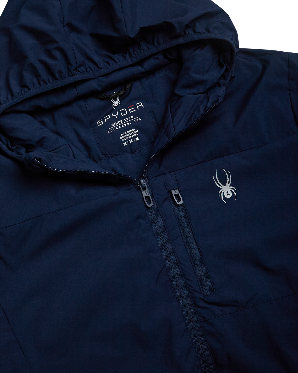 Mens Spyder Lite Jacket - True Navy by Spyder