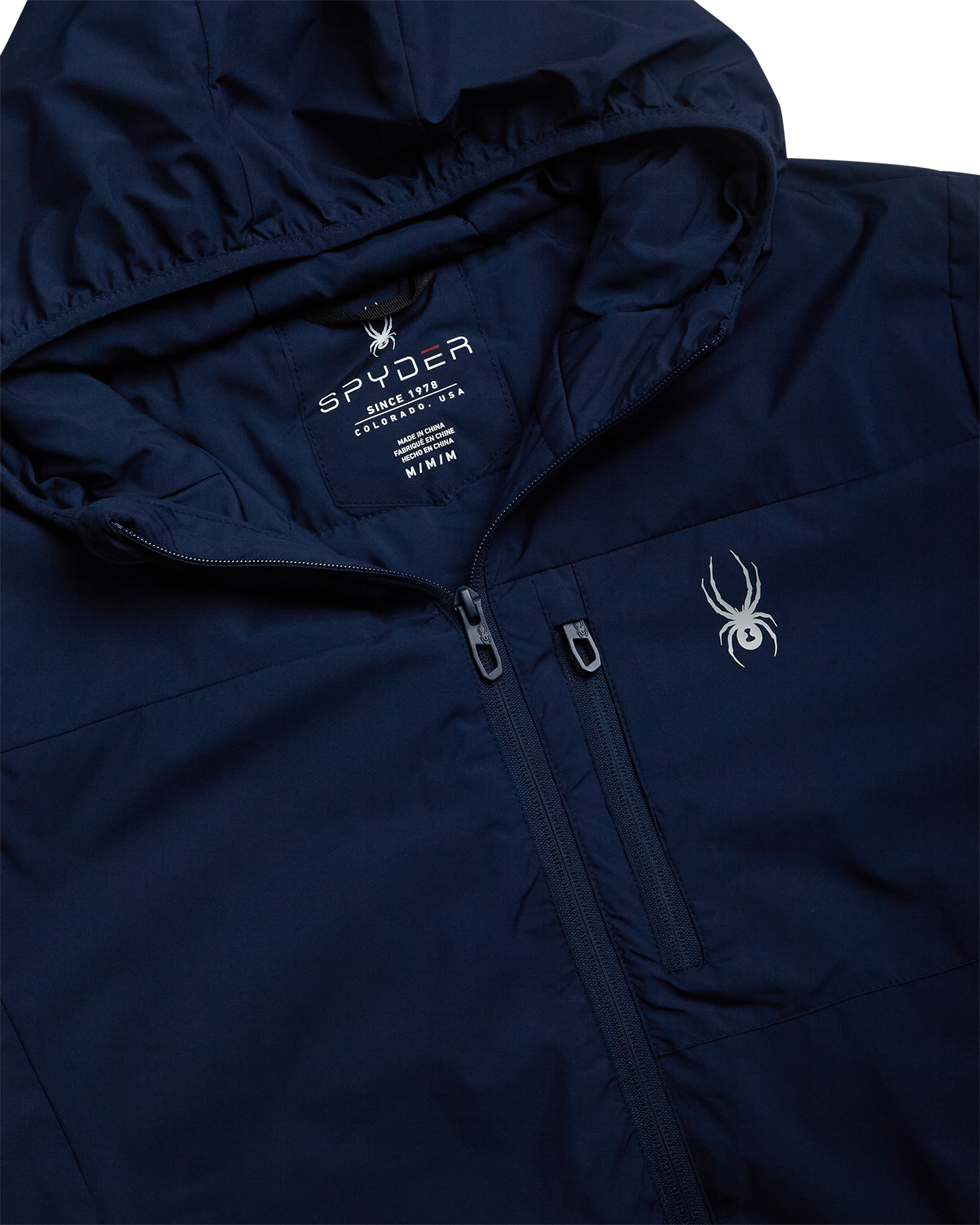 Mens Spyder Lite Jacket - True Navy by Spyder