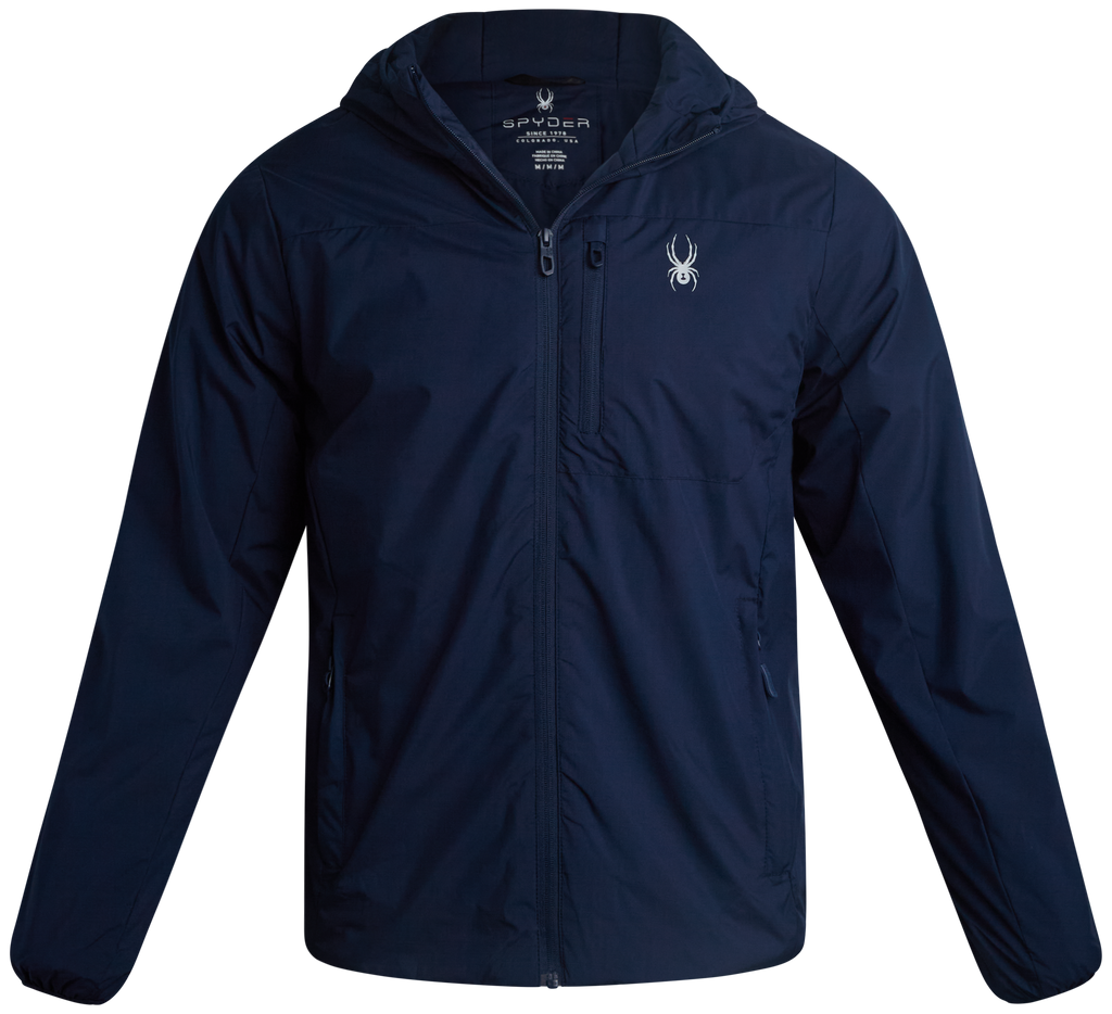 Mens Spyder Lite Jacket - True Navy by Spyder