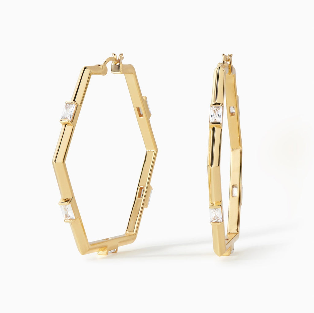 The Claire Hoop Earrings - Large