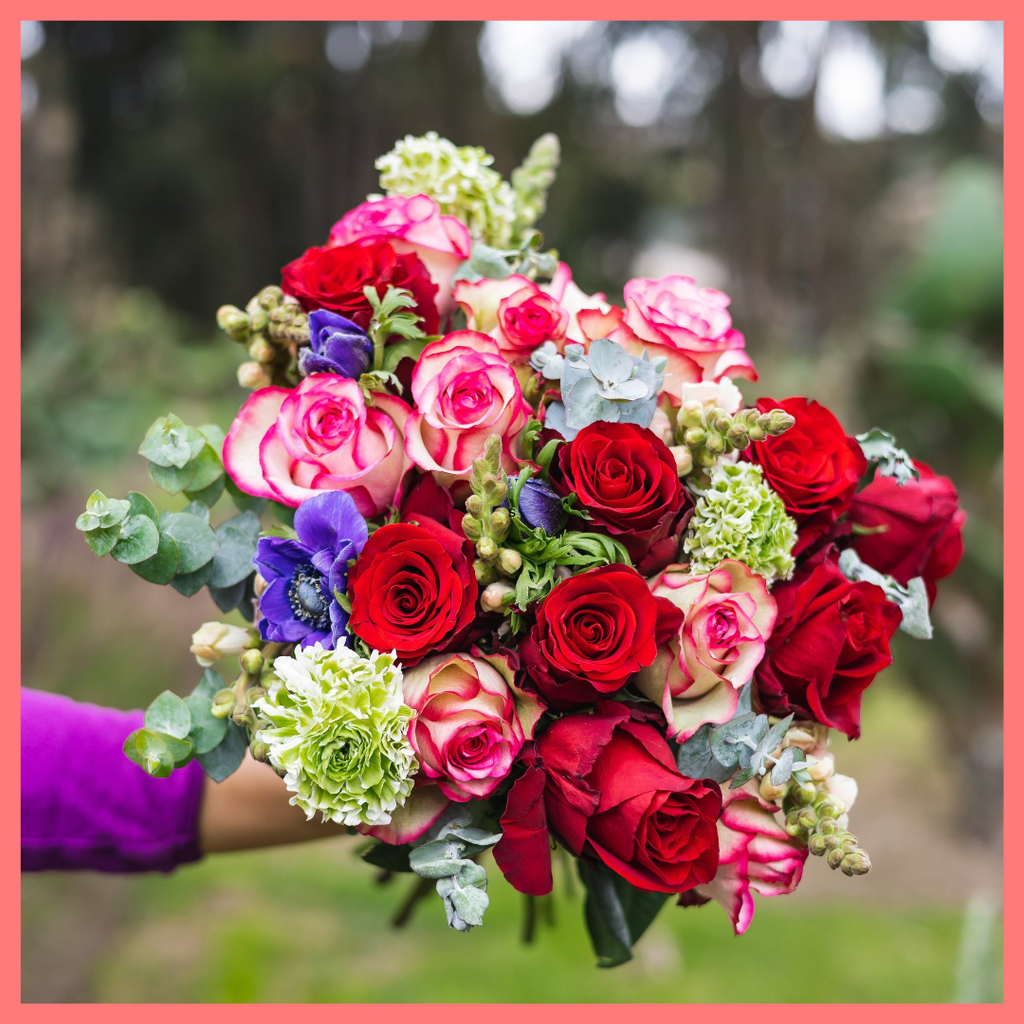 Winter Holiday Flower Bouquet - Premier Size