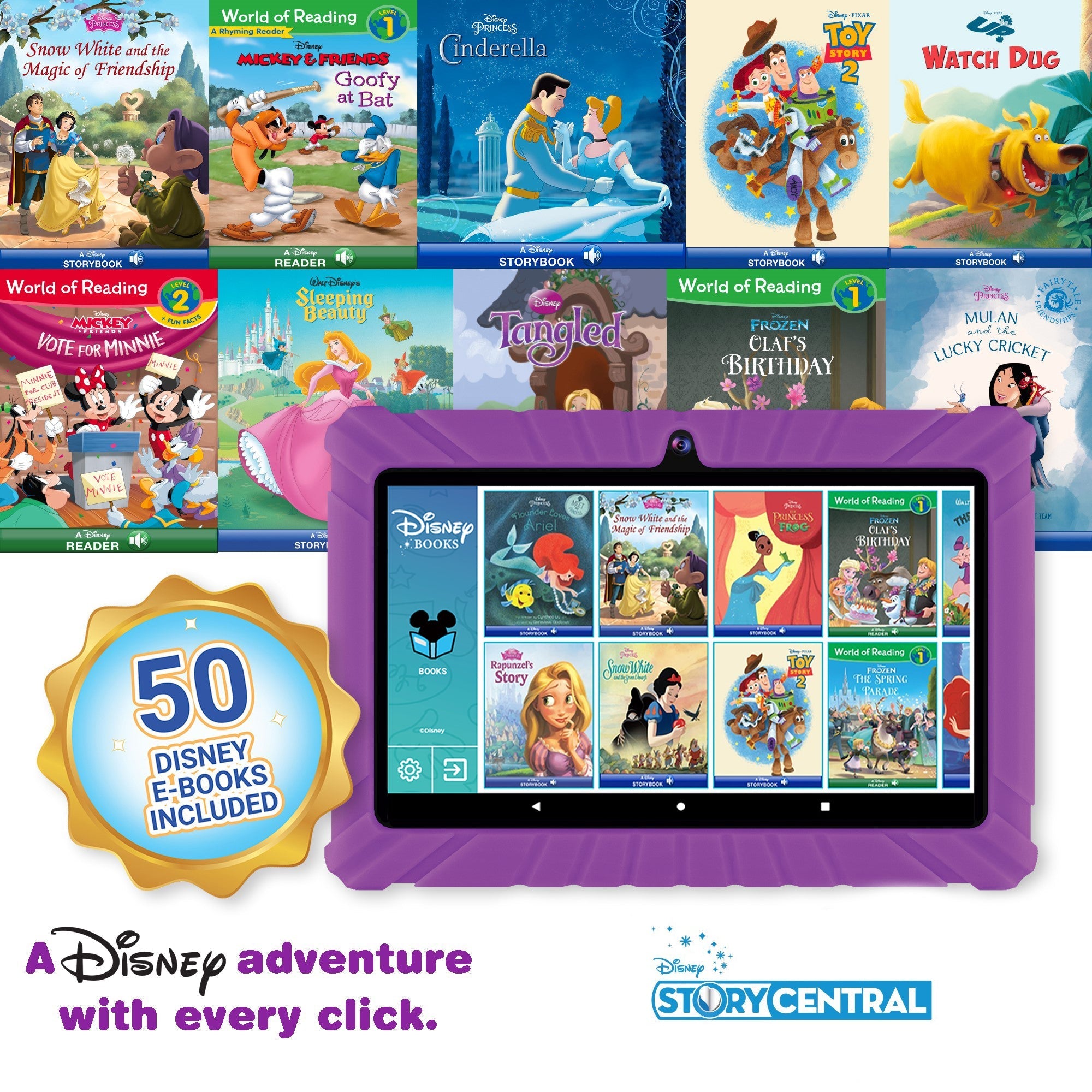 Contixo V8-2 - 7-Inch Kids Tablet - STEM Learning, 32GB, Wi-Fi, Parental Co by Contixo