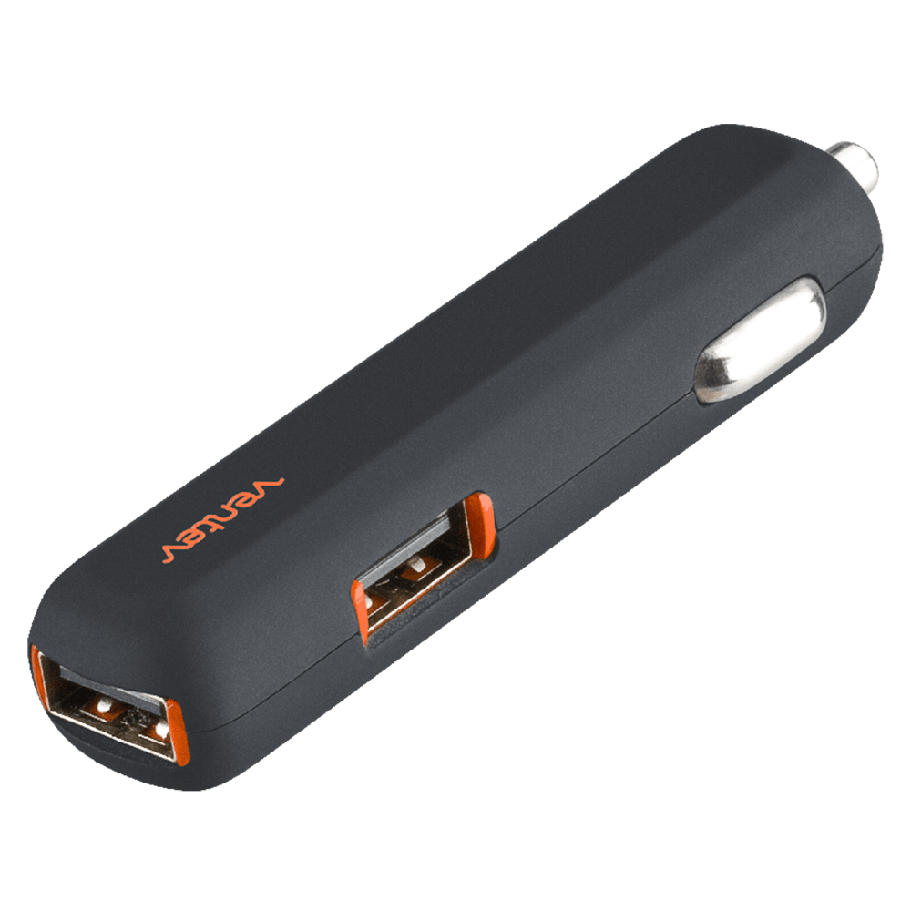 Ventev 24W ULTRAFAST USB-A Dual Mini Car Charger and USB-A to Micro-USB Cable by Ventev