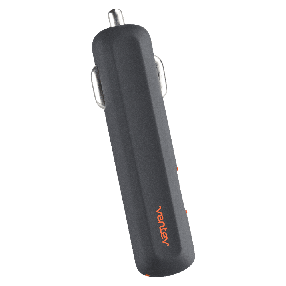 Ventev 24W ULTRAFAST USB-A Dual Mini Car Charger and USB-A to Micro-USB Cable by Ventev