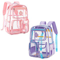 Contixo Heavy Duty Clear Backpack - PVC Transparent, Stadium Ap by Contixo