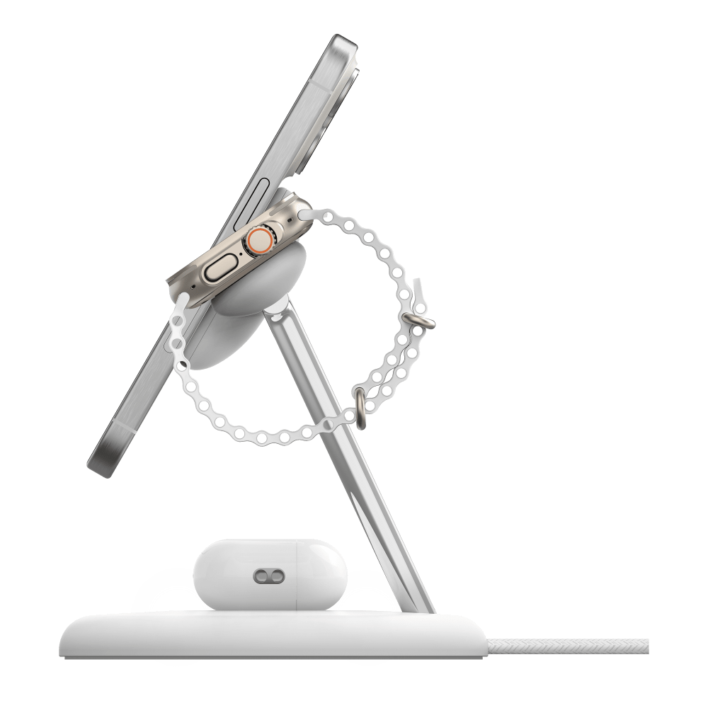 Belkin Boost Charge Pro 3 in 1 Wireless Charging Stand with Qi2 by Belkin