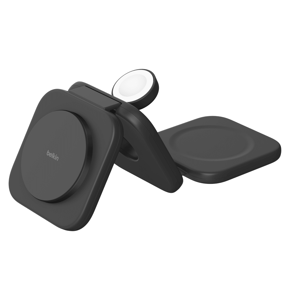 Belkin Boost Charge Pro 3 in 1 Wireless Charging Travel Pad with Qi2