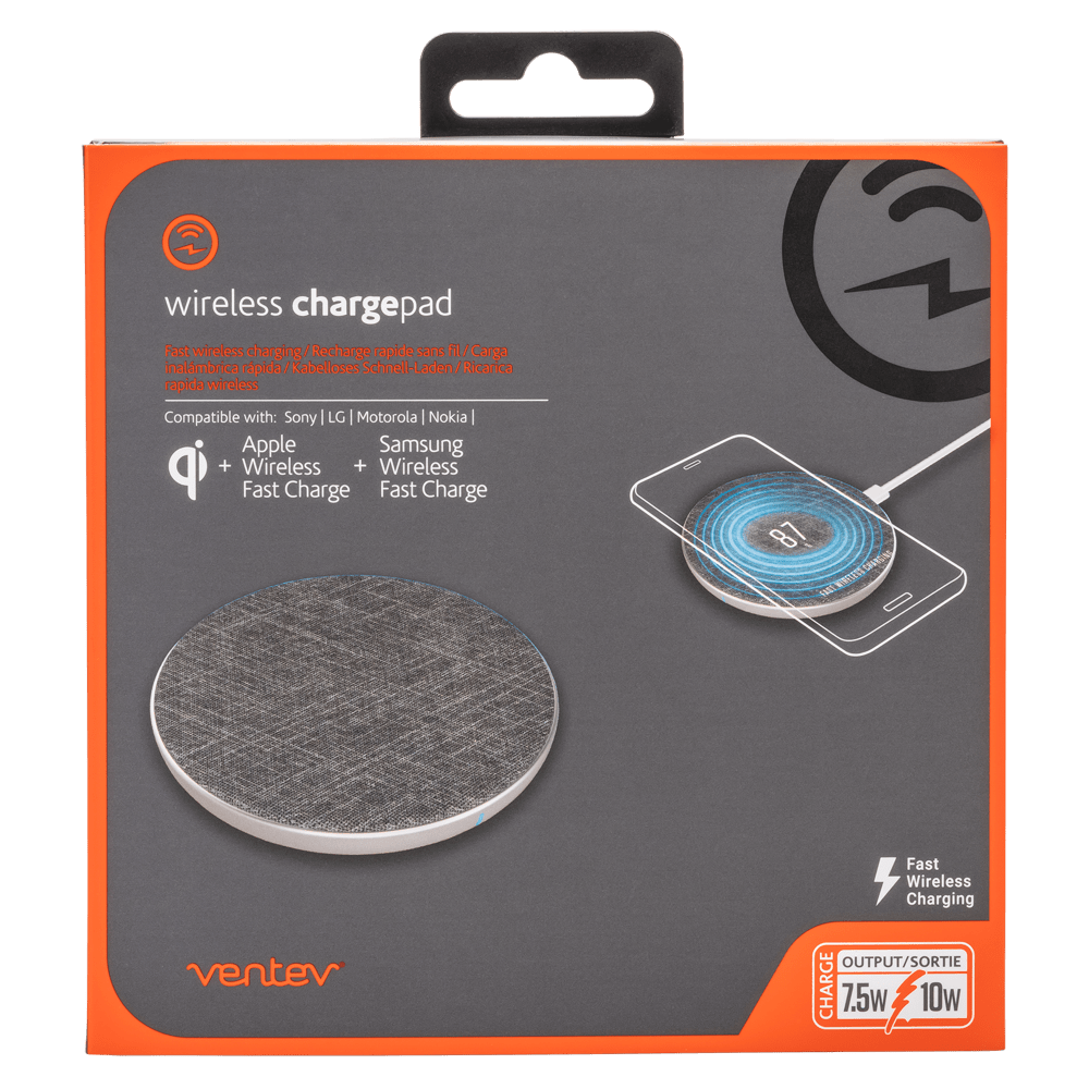 Ventev 10W ULTRAFAST Wireless Chargepad by Ventev