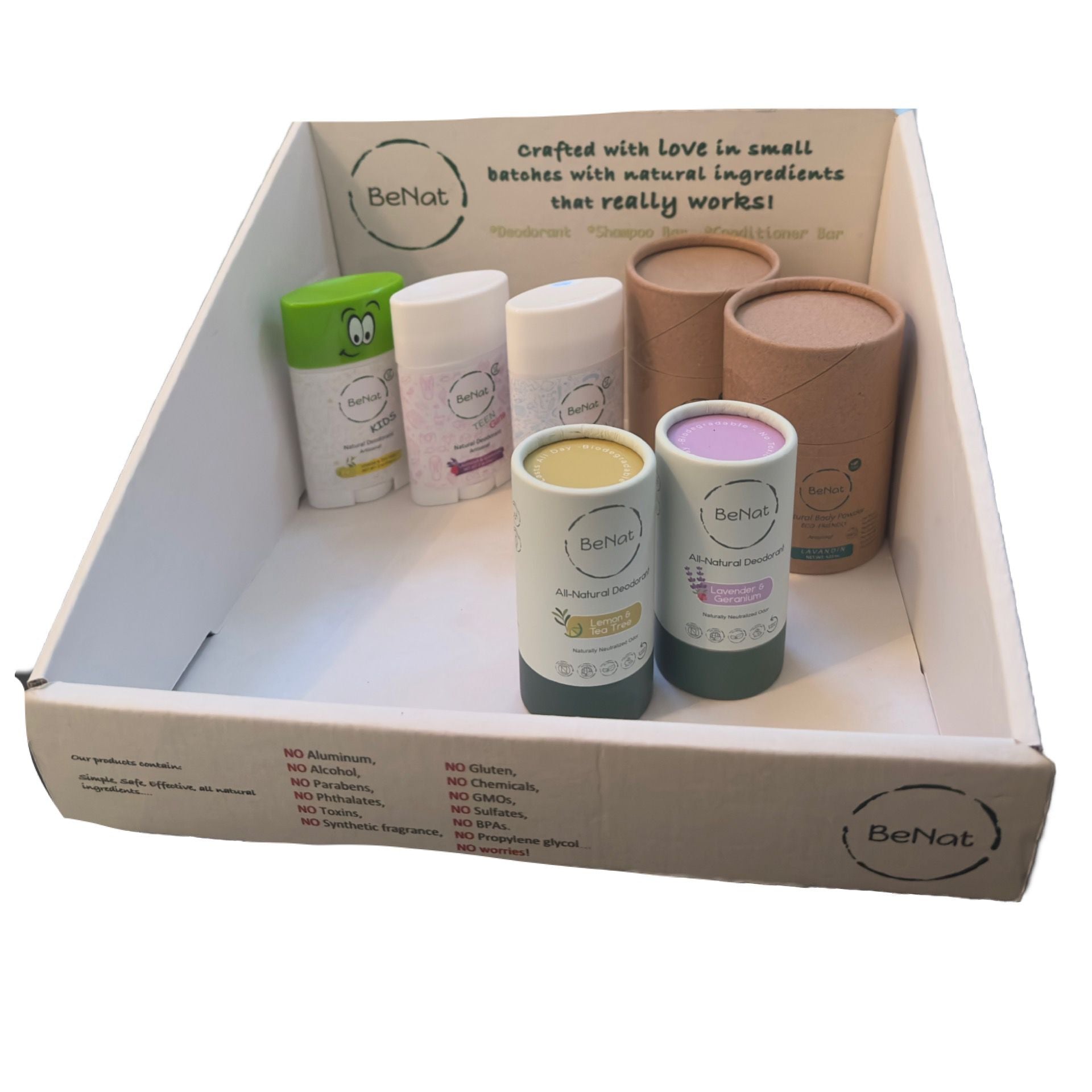 BeNat Retail Display Box