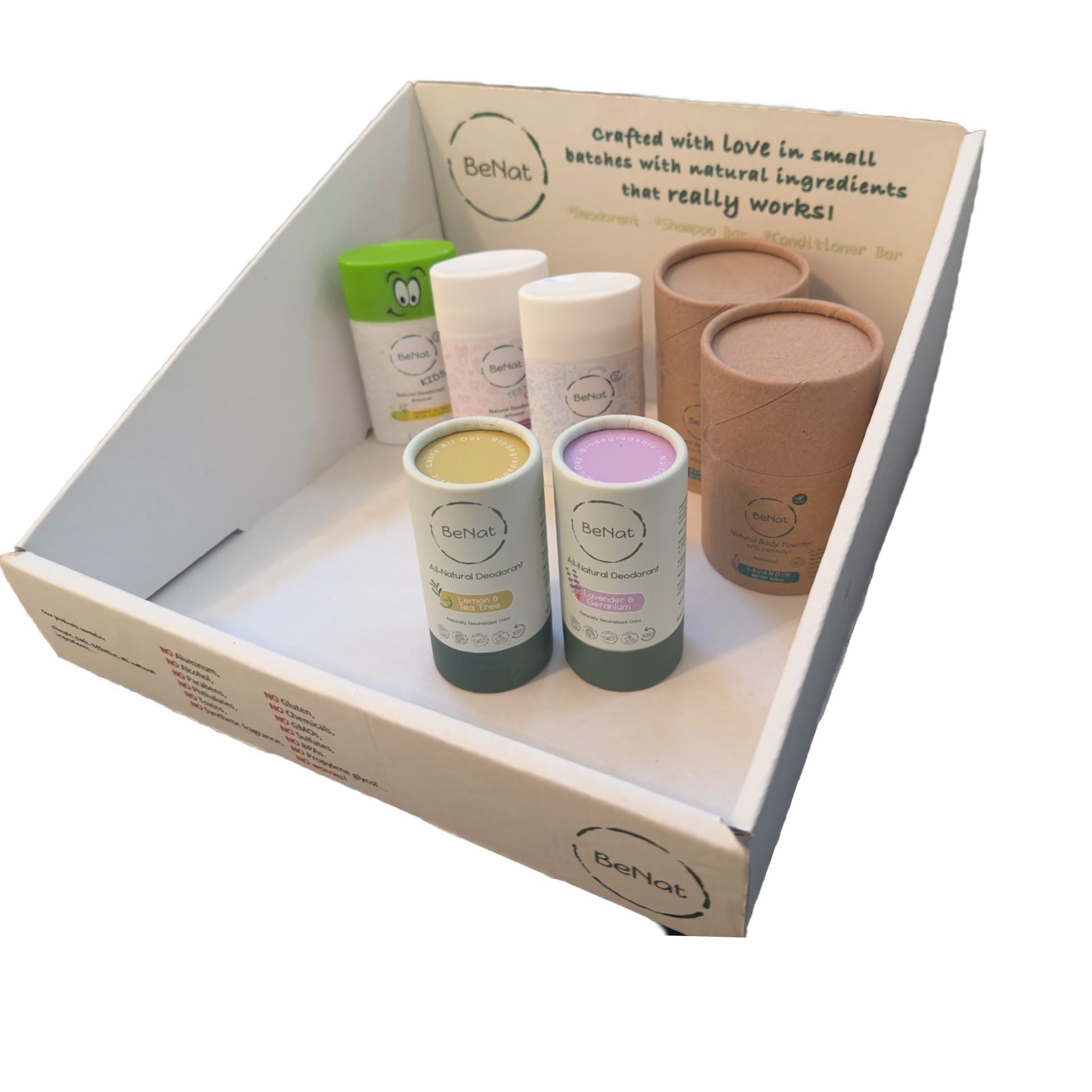 BeNat Retail Display Box