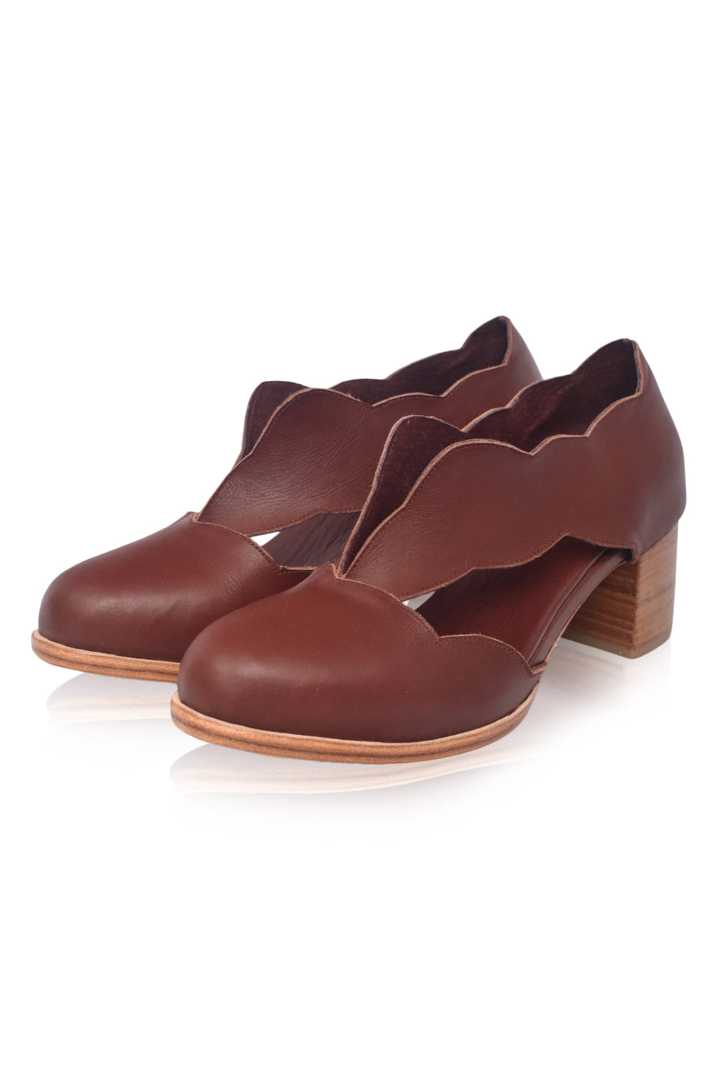 Woodland Block Heel Booties