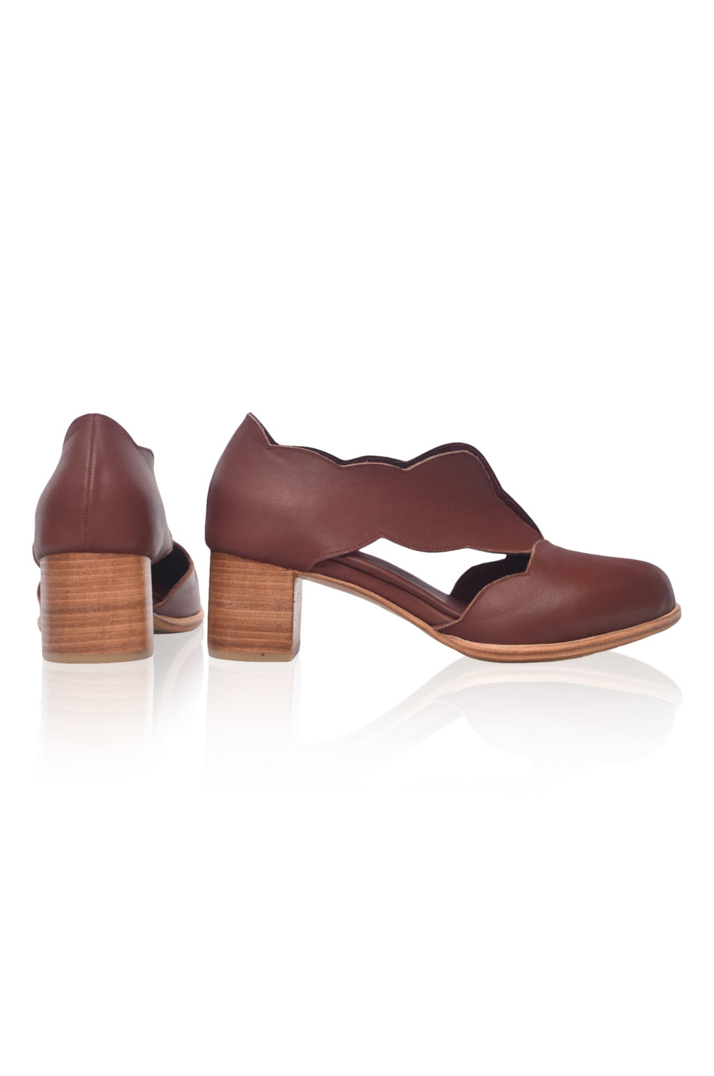 Woodland Block Heel Booties