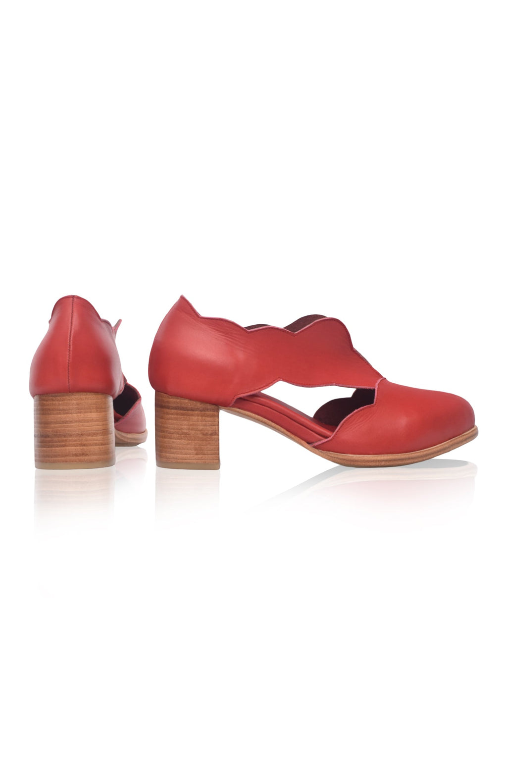 Woodland Block Heel Booties