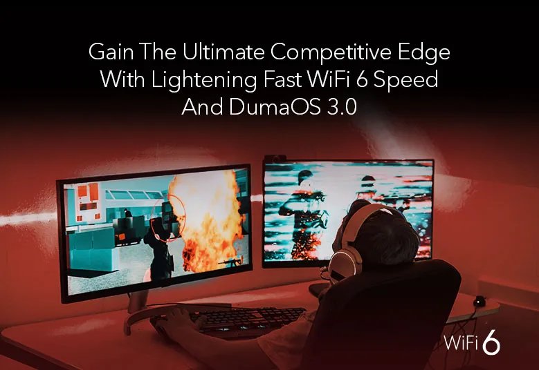 Net Gear Nighthawk Pro Gaming WiFi 6 Router, 5.4Gbps, with DumaOS 3.0 (Refurbished)