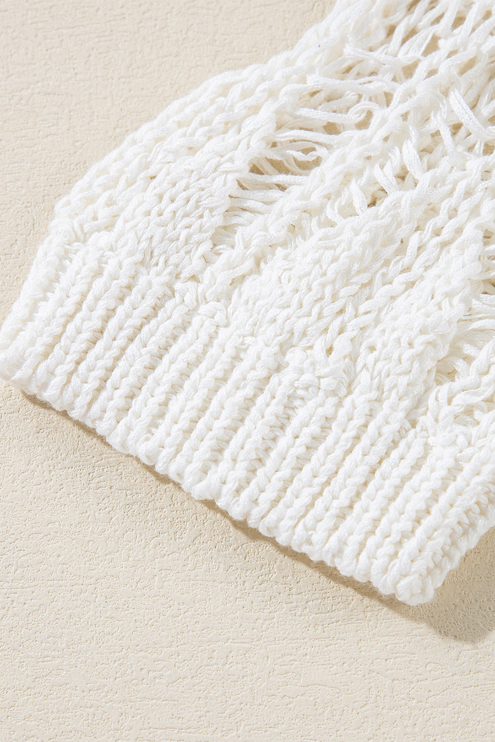 Olivia Crochet Loose Fit Sweater - Threaded Pear