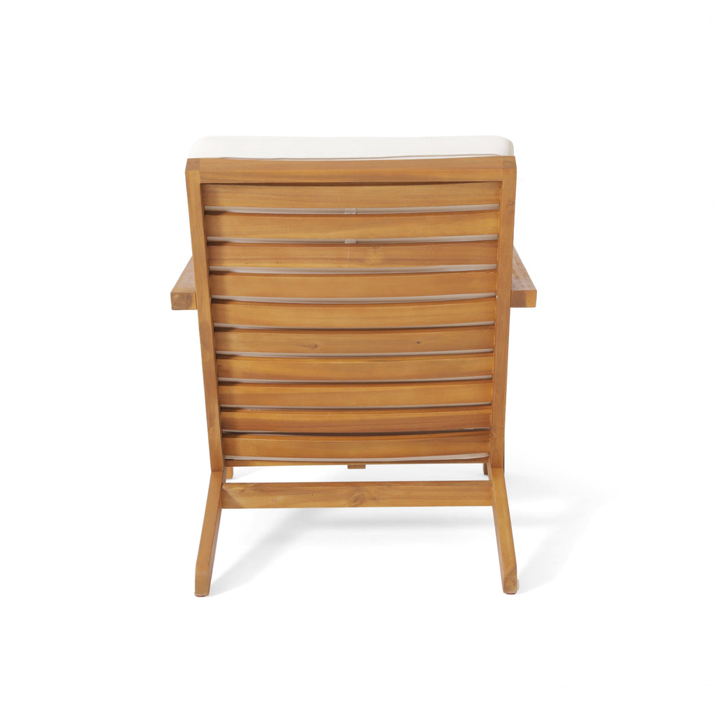 3 Pieces Acacia Wood Outdoor Minimalist Set