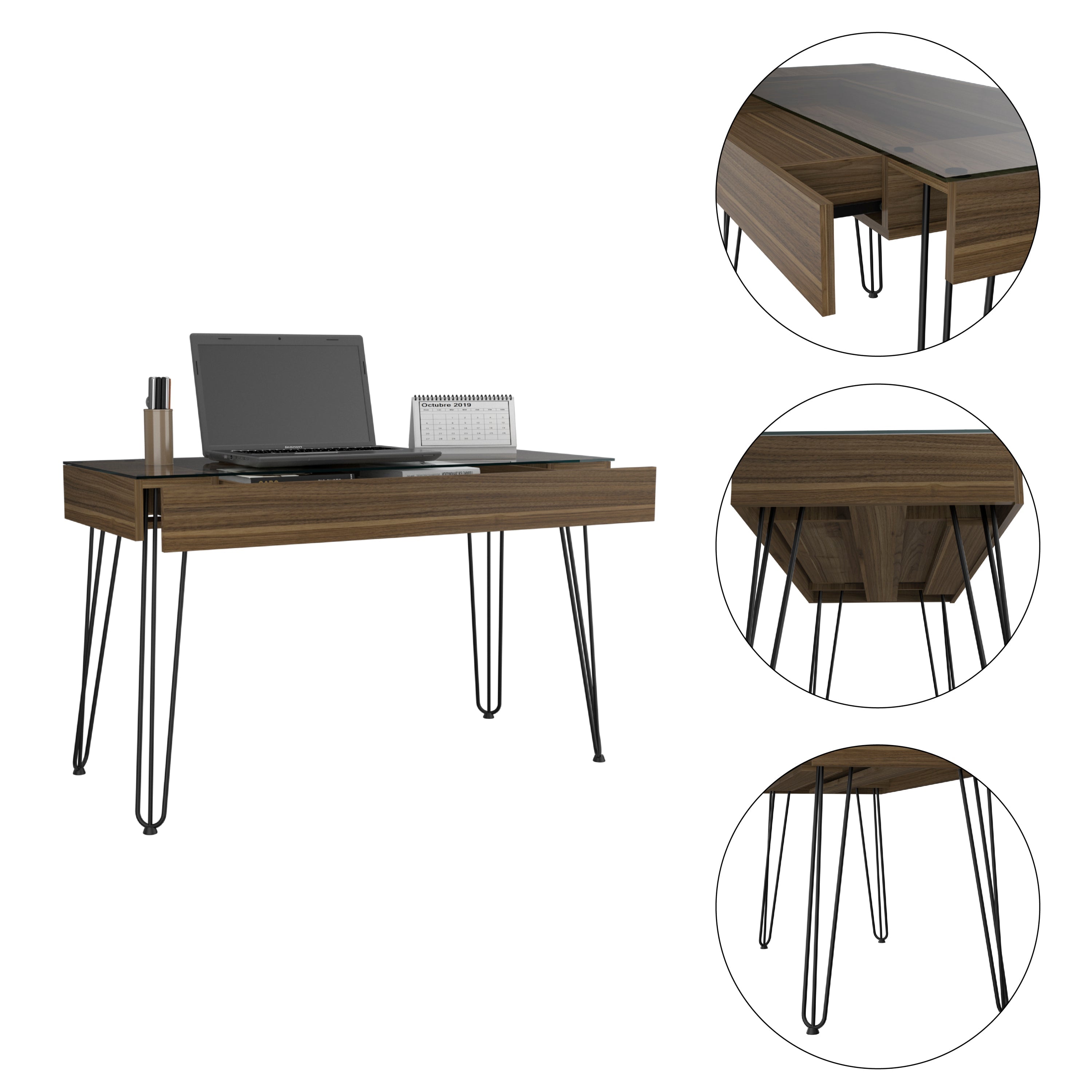 Mahogany Classic Office Desk